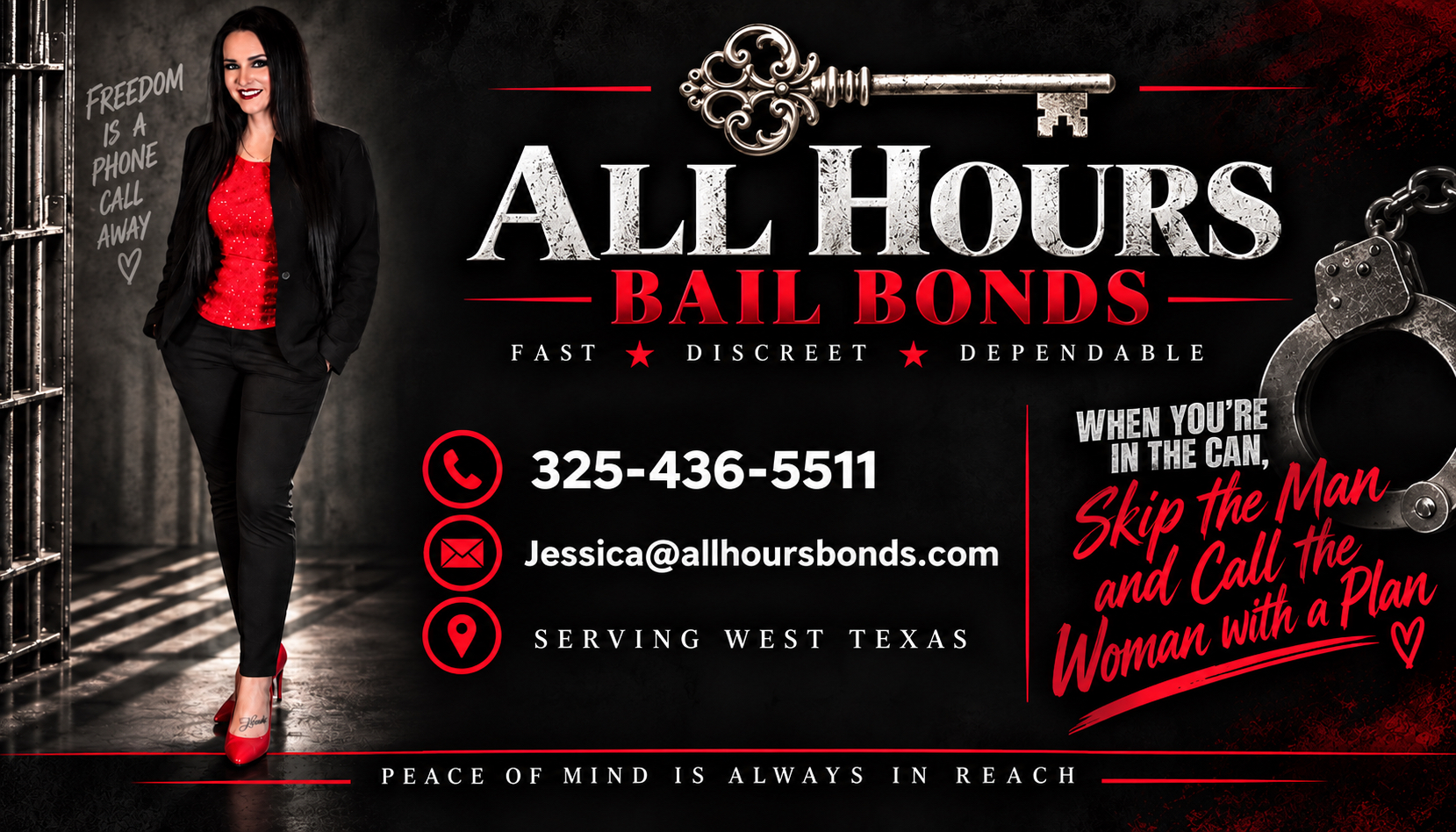 Snyder TX Bail Bonds Information on Snyder, TX Bail Bonds provided by Jessica at All Hours Bail Bonds